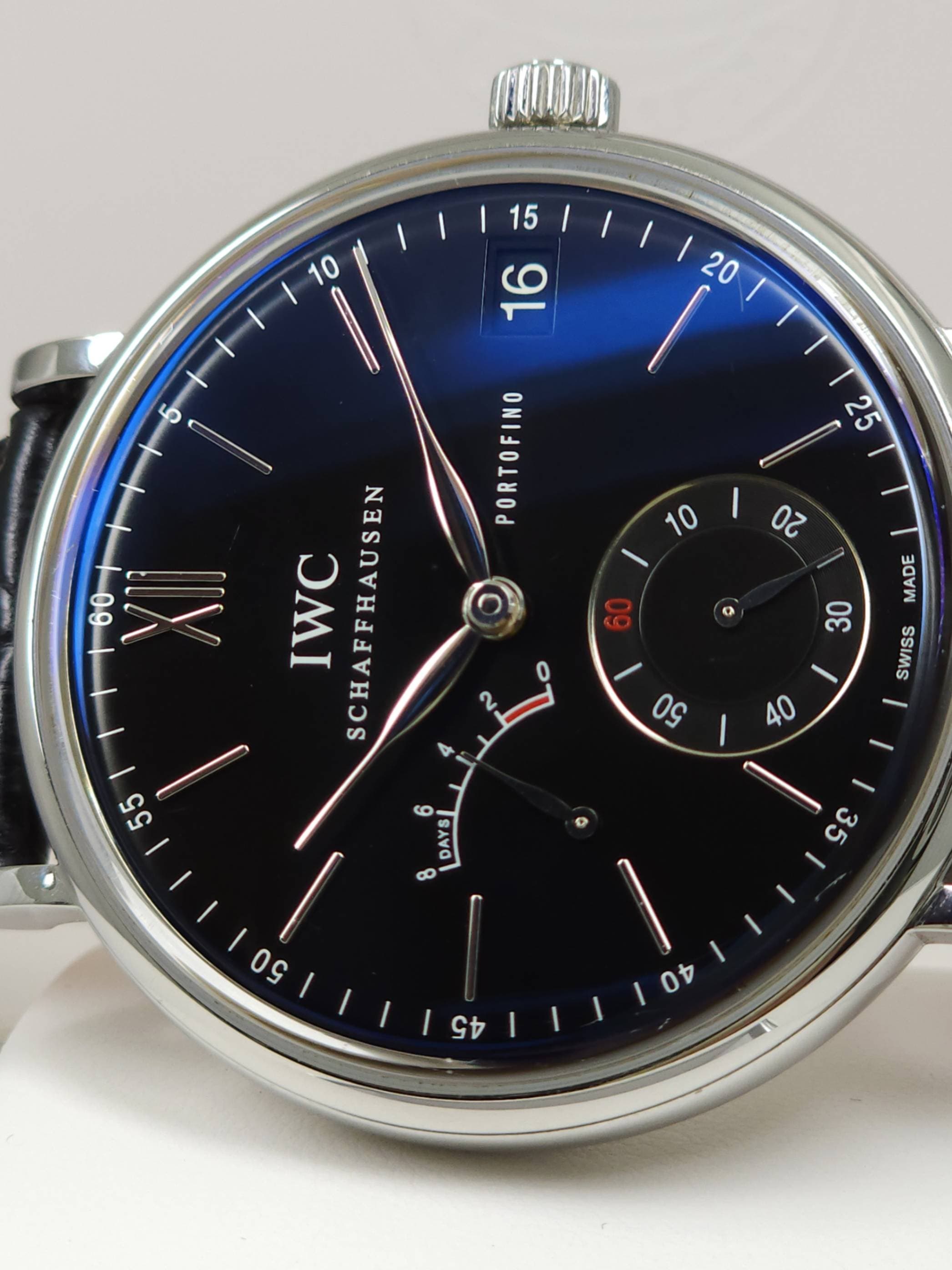 IWC Portofino Hand-Wound 8-Days 45mm IW510102 - FULL SET