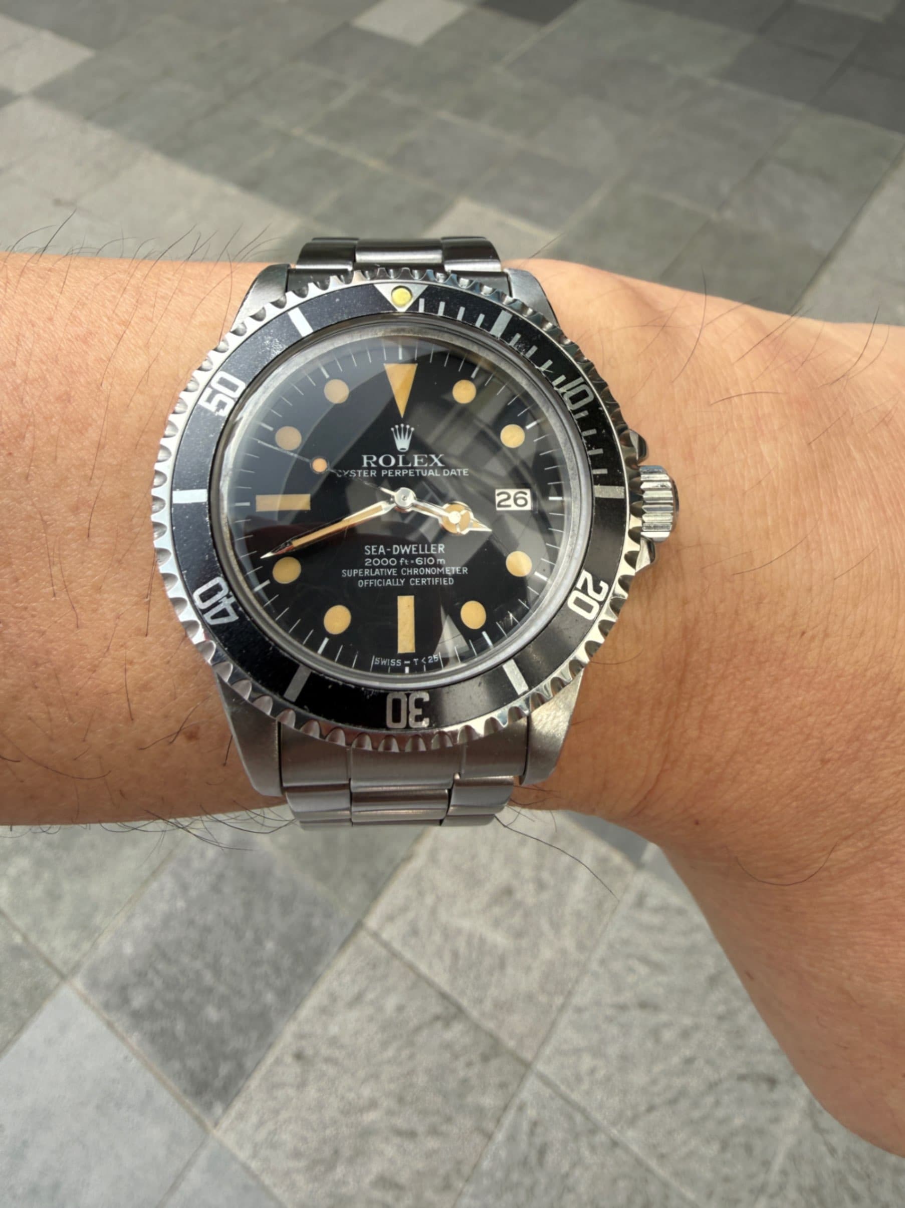 Rolex 1665 Seadweller MK1 